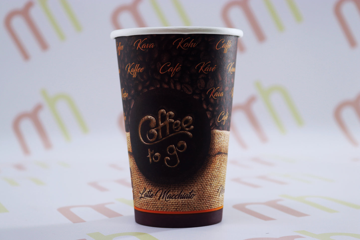 Mintás papír pohár