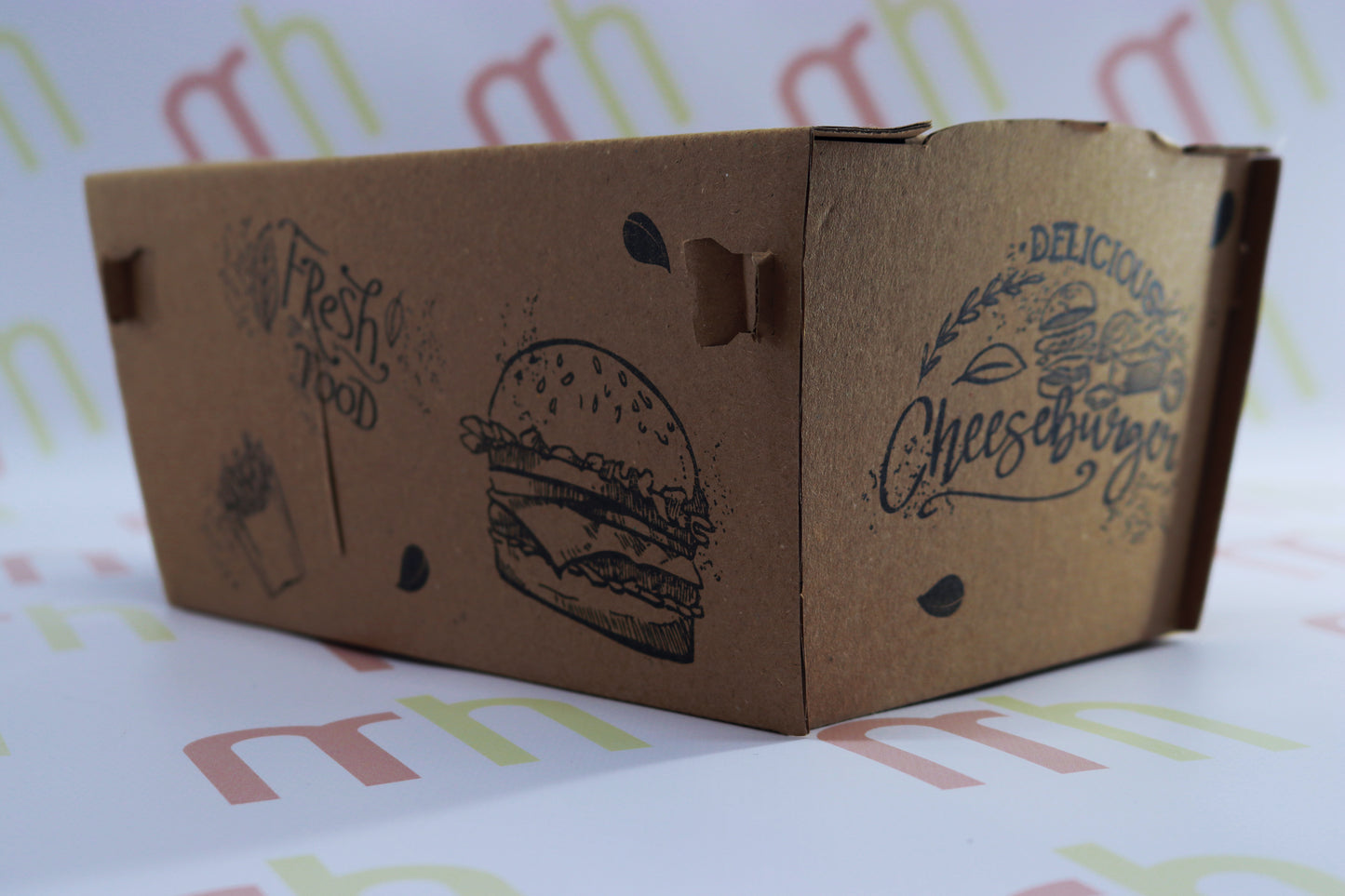 Hamburgeres doboz