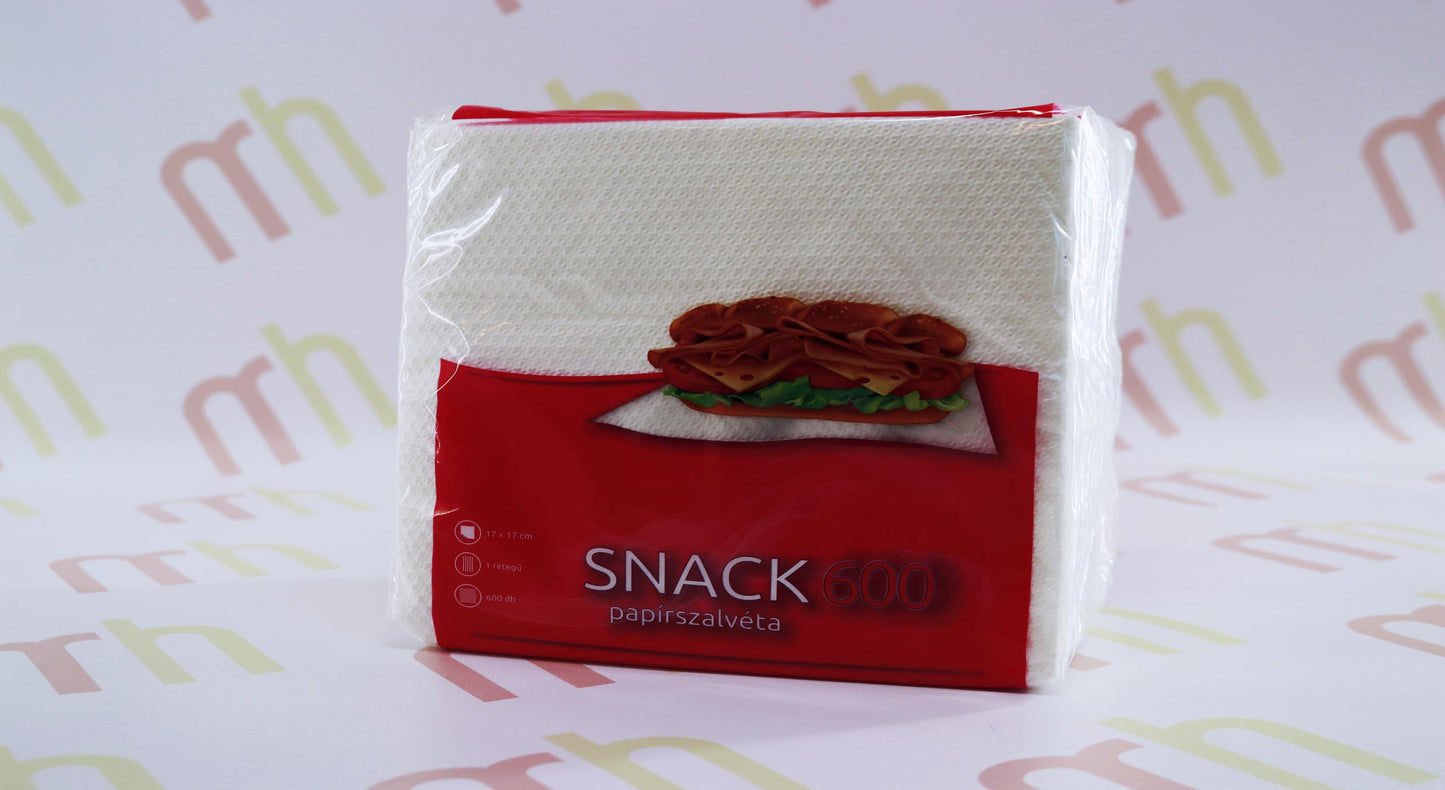 Éttermi Snack 1 rétegű szalvéta