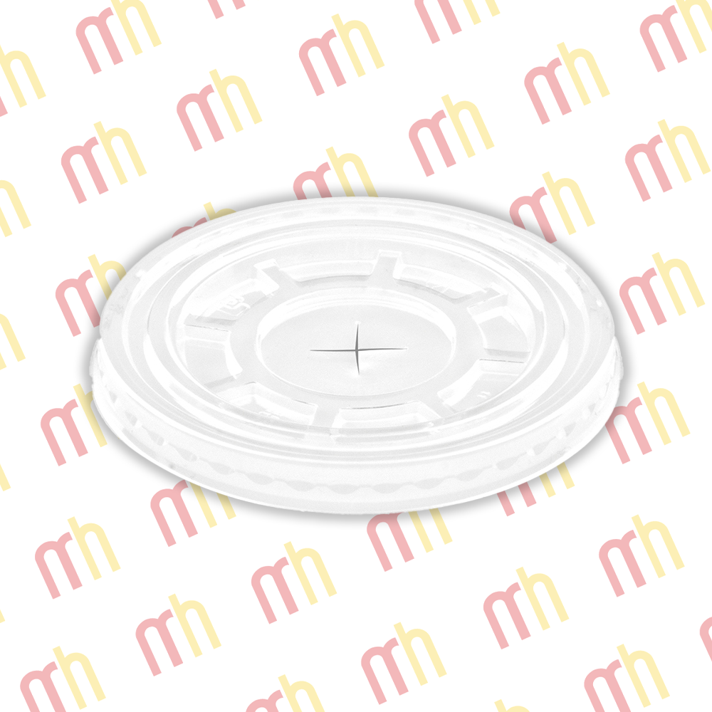 Műanyag PET pohárhoz lapos, keresztnyílásos tető